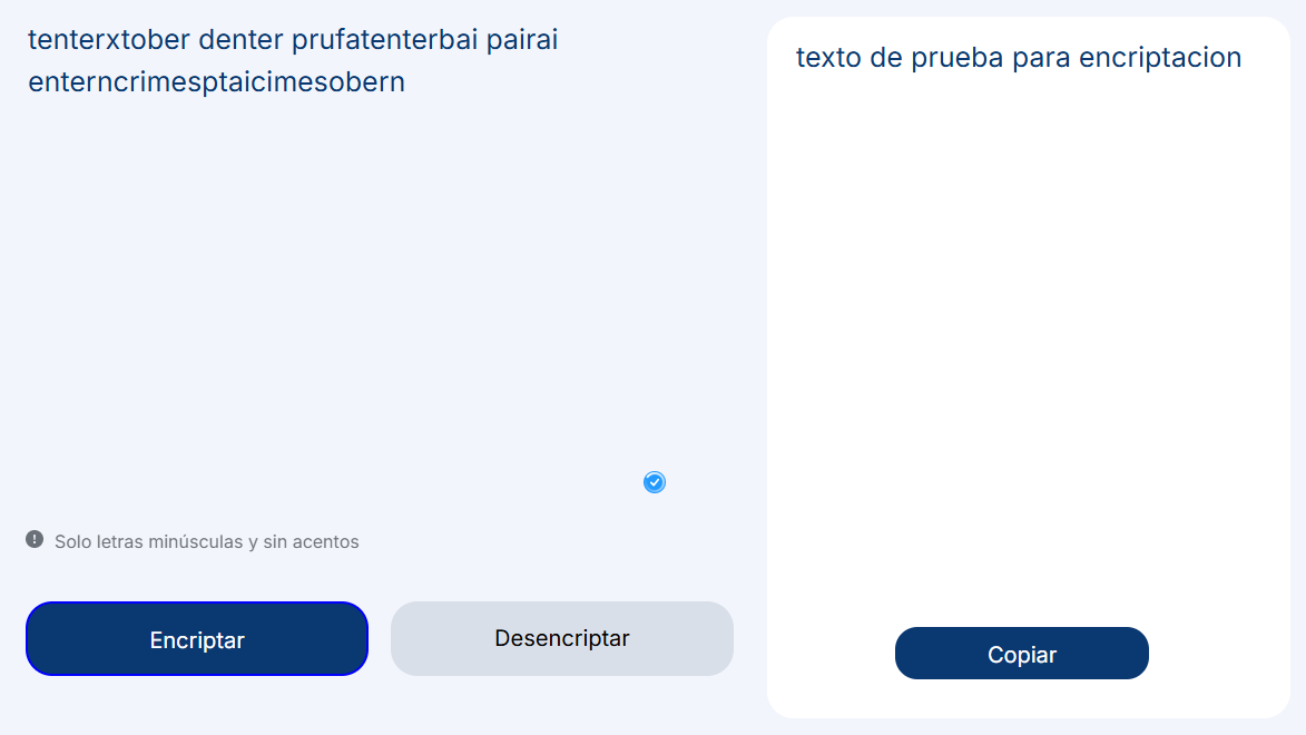 Encriptador de Texto