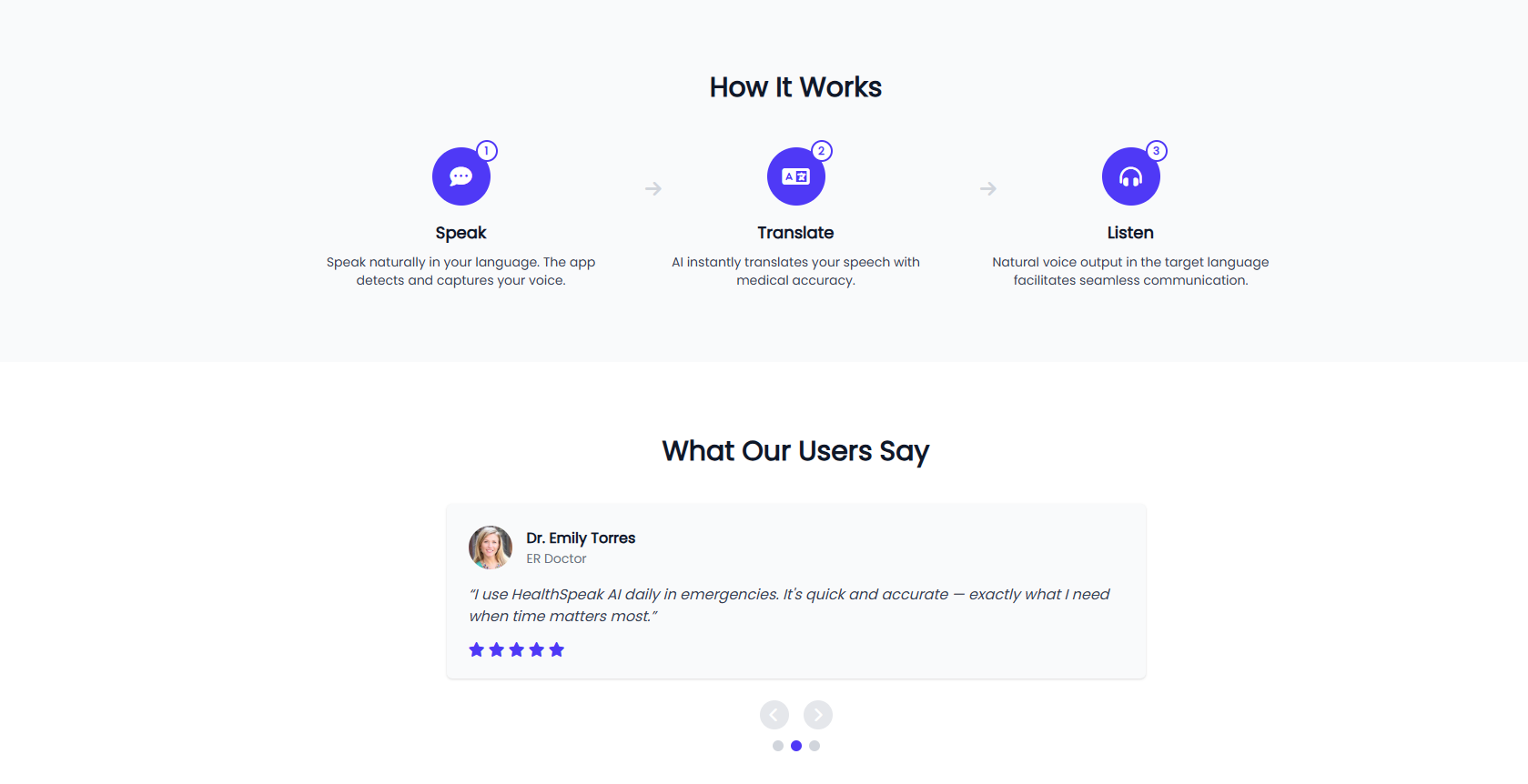 Healtspeak AI