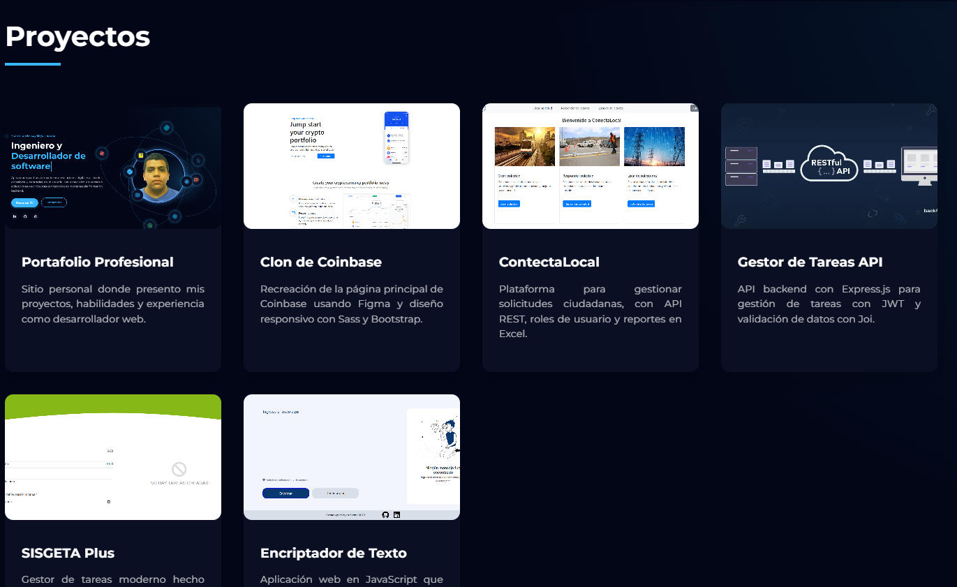 Proyectos destacados